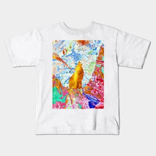 Golden Wolf Kids T-Shirt